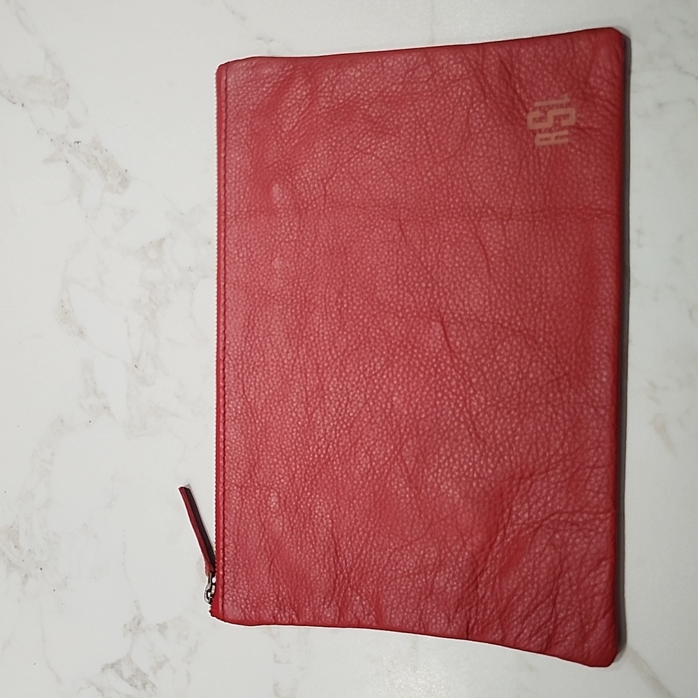 Mark and Graham Leather XL Pouch/Clutch